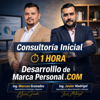 Consultoría Inicial con el Ing. Javier Madrigal y el Ing. Marcos Granados Desarrollo de Marca Personal