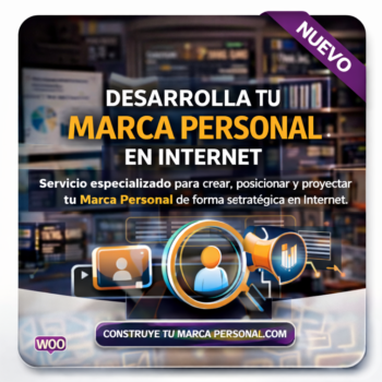 Desarrolla tu Marca Personal .COM en Internet
